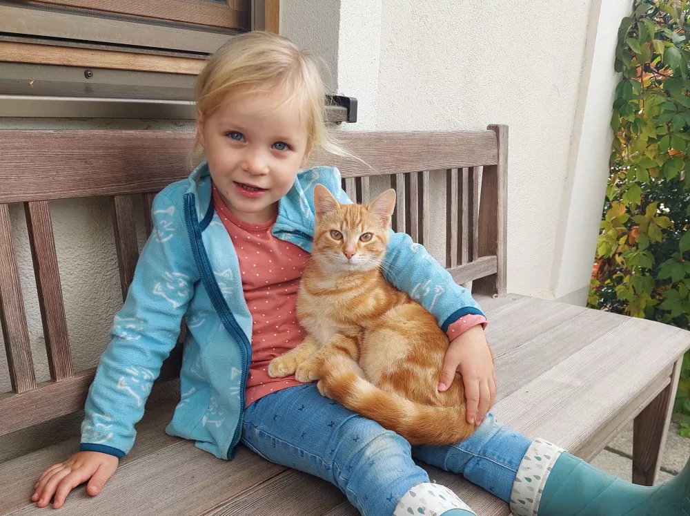 Tierfreundschaften am Thomahof Fridolfing