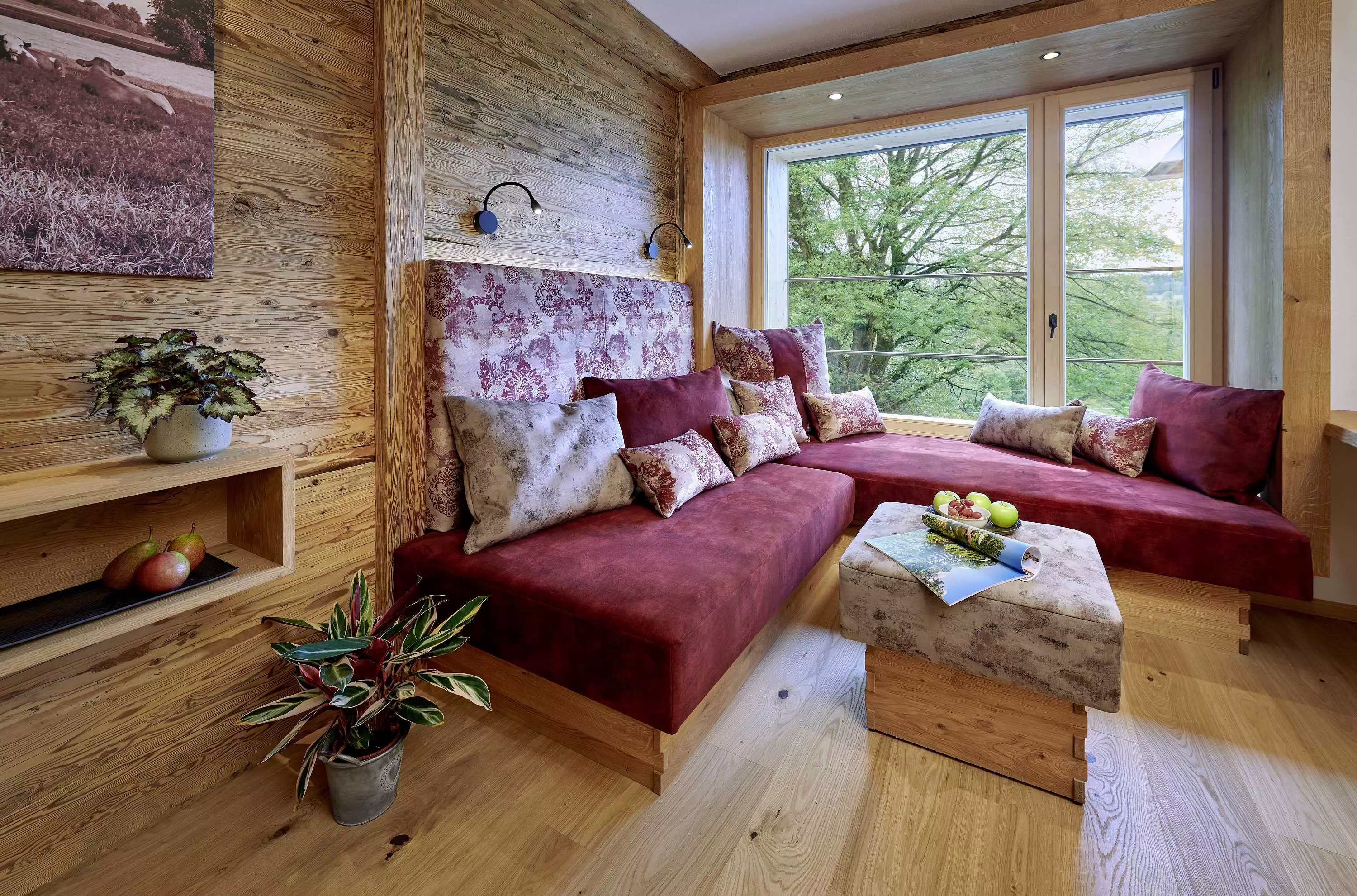 Essbereich 3-Sterne-Ferienwohnung Tenne Thomahof Fridolfing