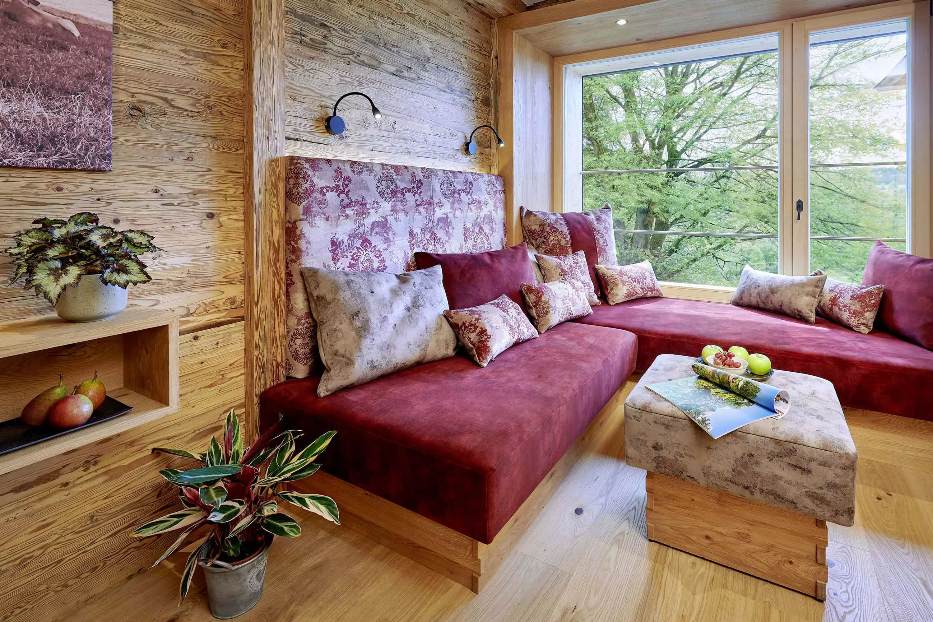 Essbereich 3-Sterne-Ferienwohnung Tenne Thomahof Fridolfing