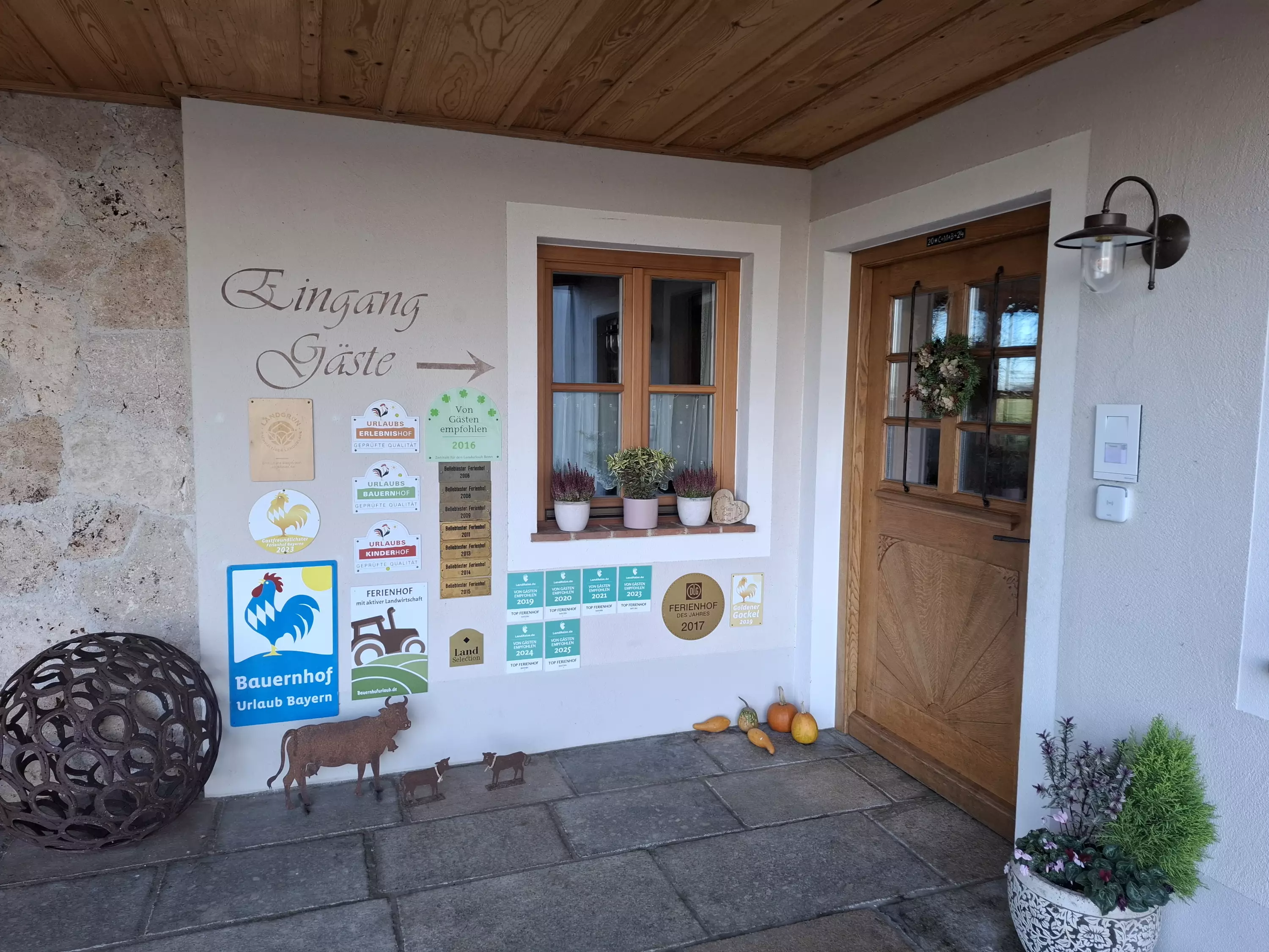 DLG Siegel für den Thomahof Eizing