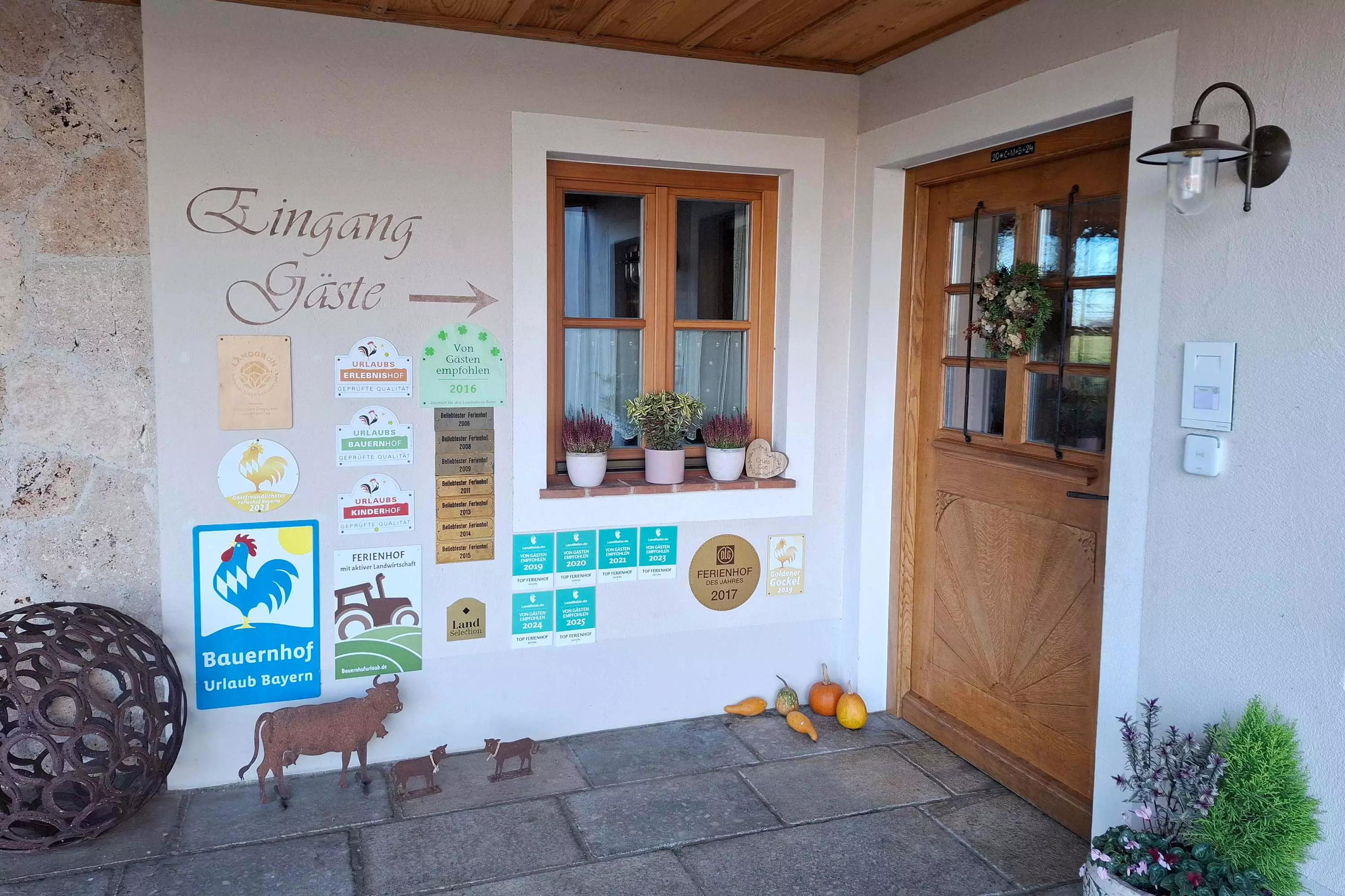 DLG Siegel für den Thomahof Eizing