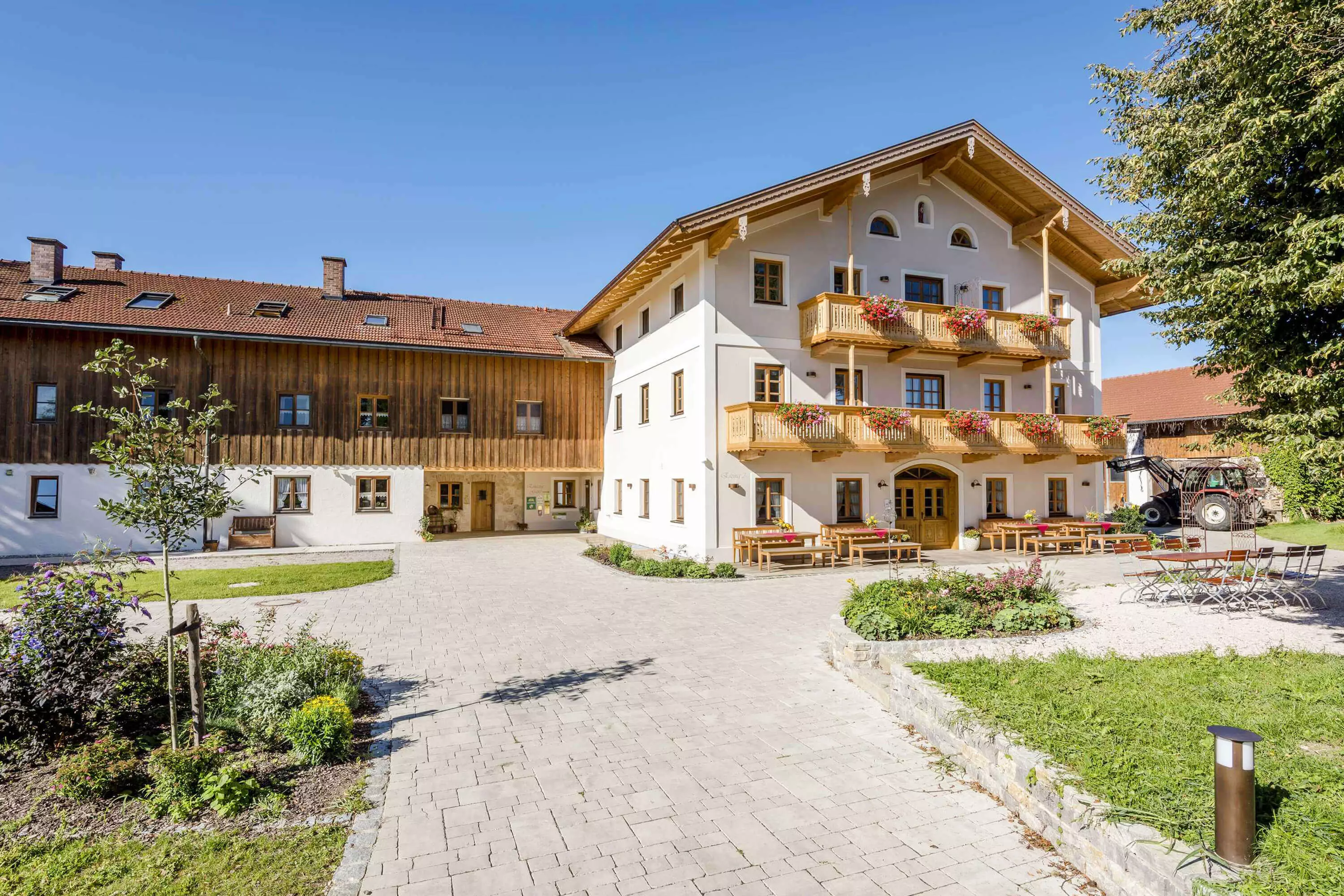 Familienurlaub auf dem Bauernhof in Luxus-Ferienwohnungen