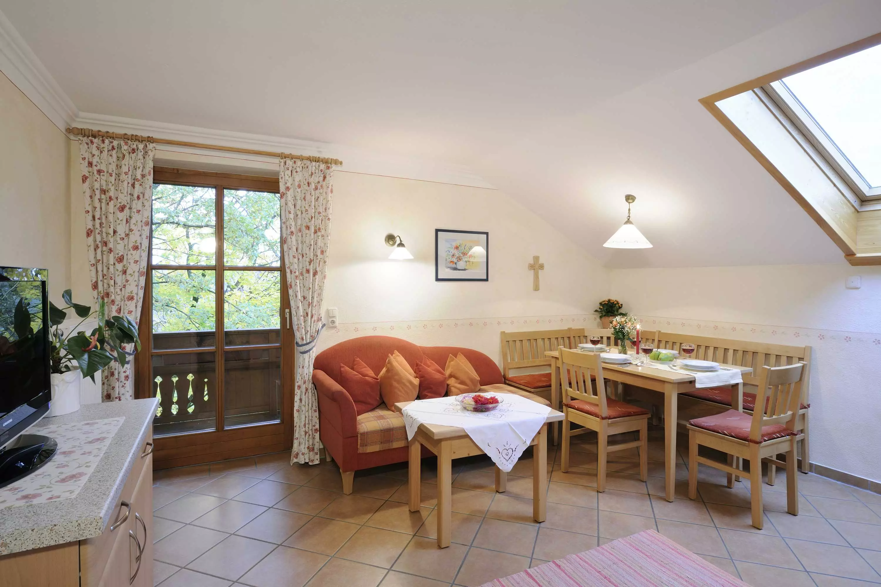 4-Sterne-Ferienwohnung Abendsonne Bauernhofurlaub am Thomahof