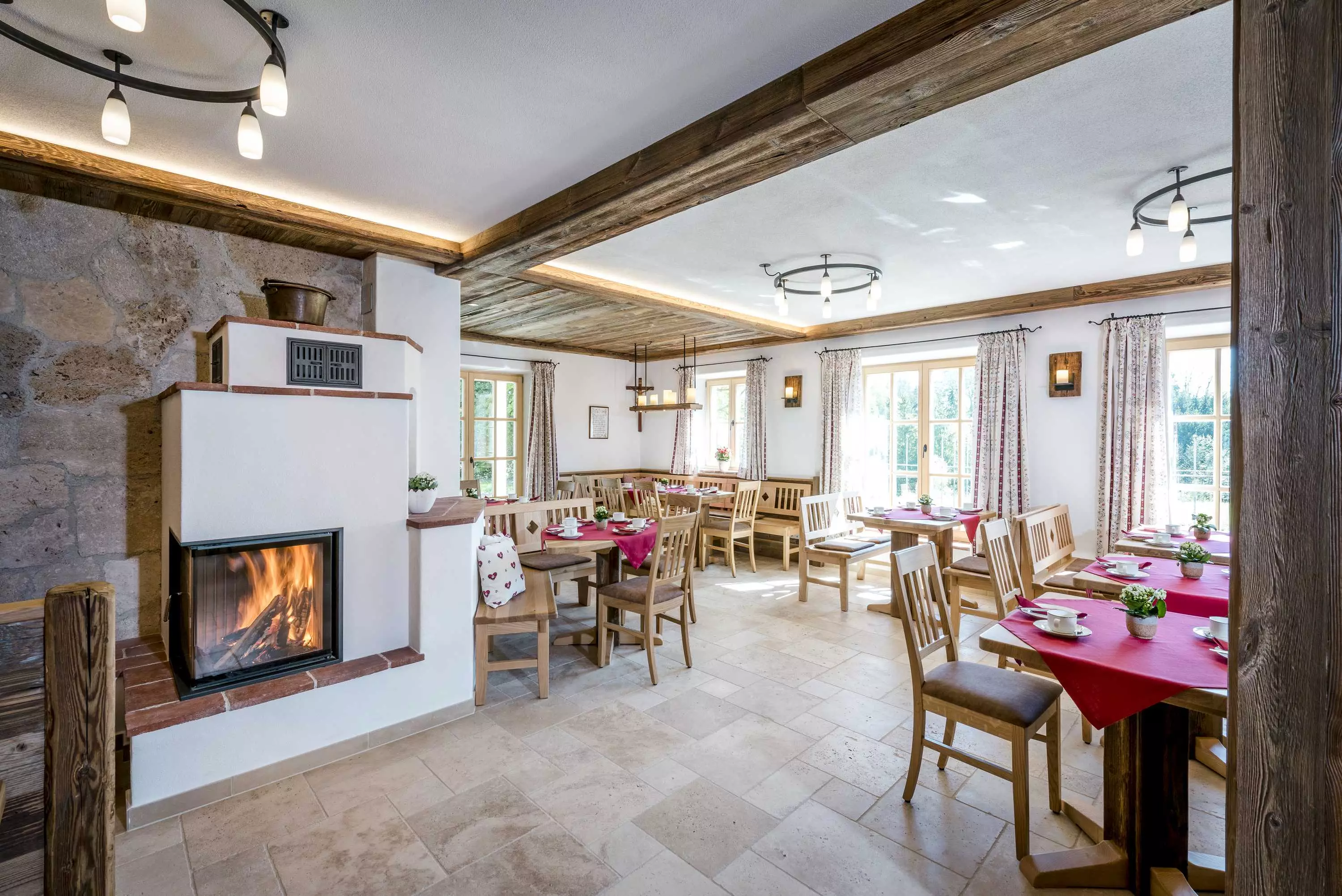 Frühstücksbuffet am Thomahof