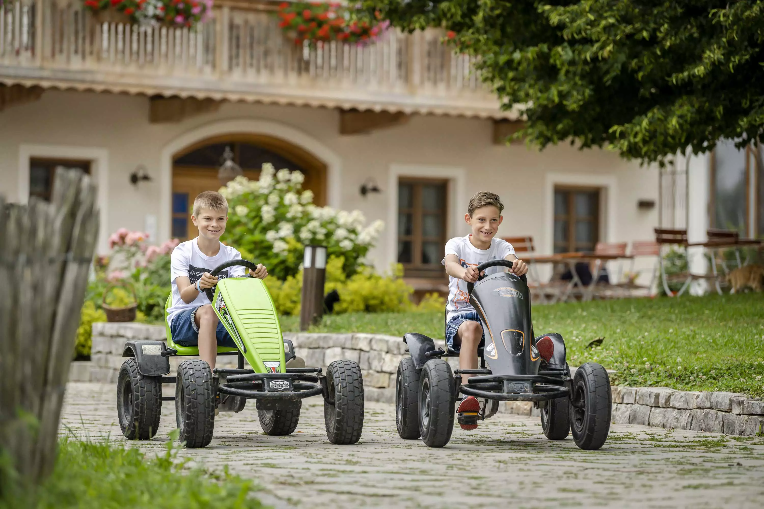 Kinderfahrzeuge für jedes Alter am Thomahof
