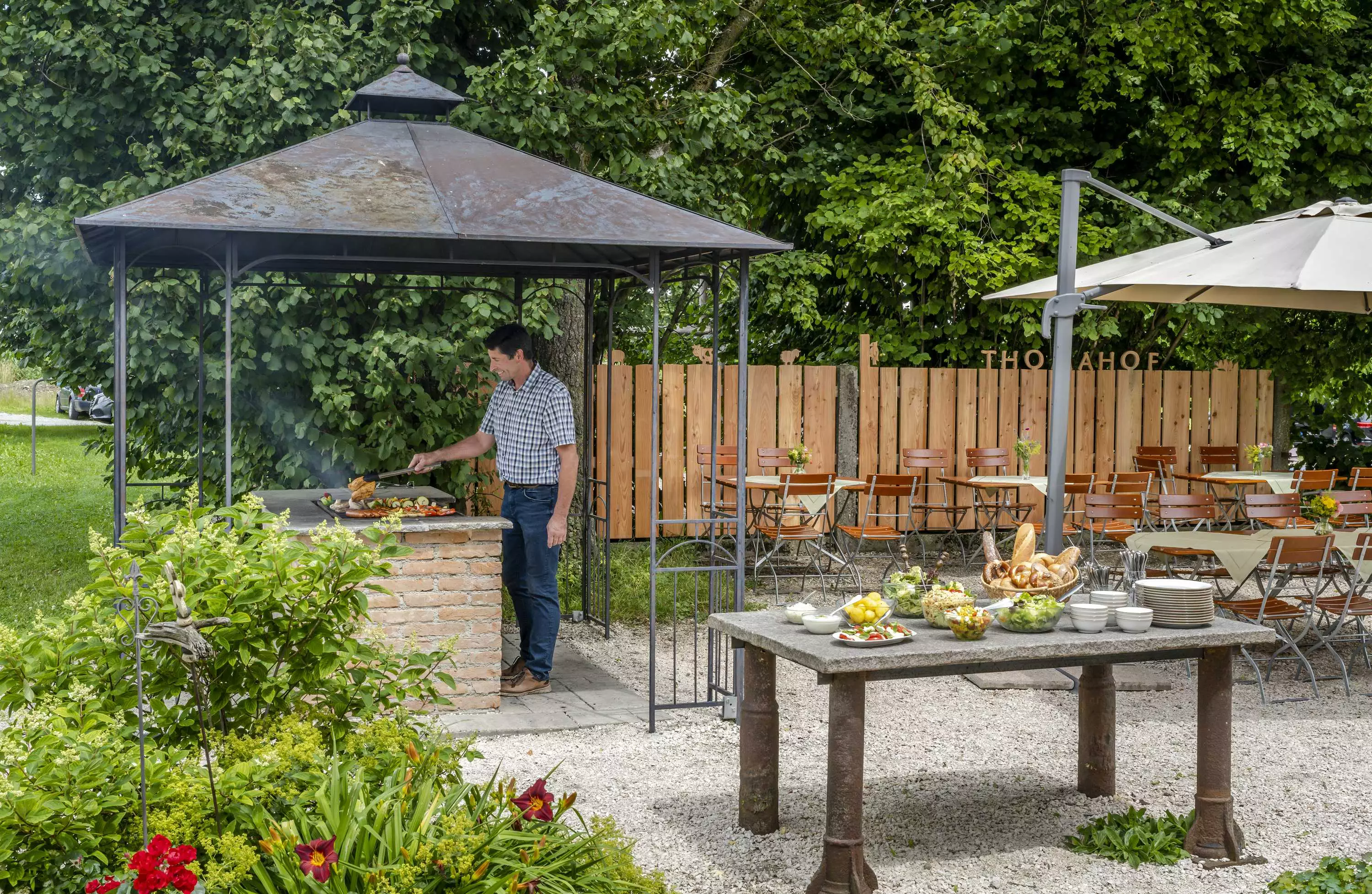 Grillplatz für gemütliche Abende