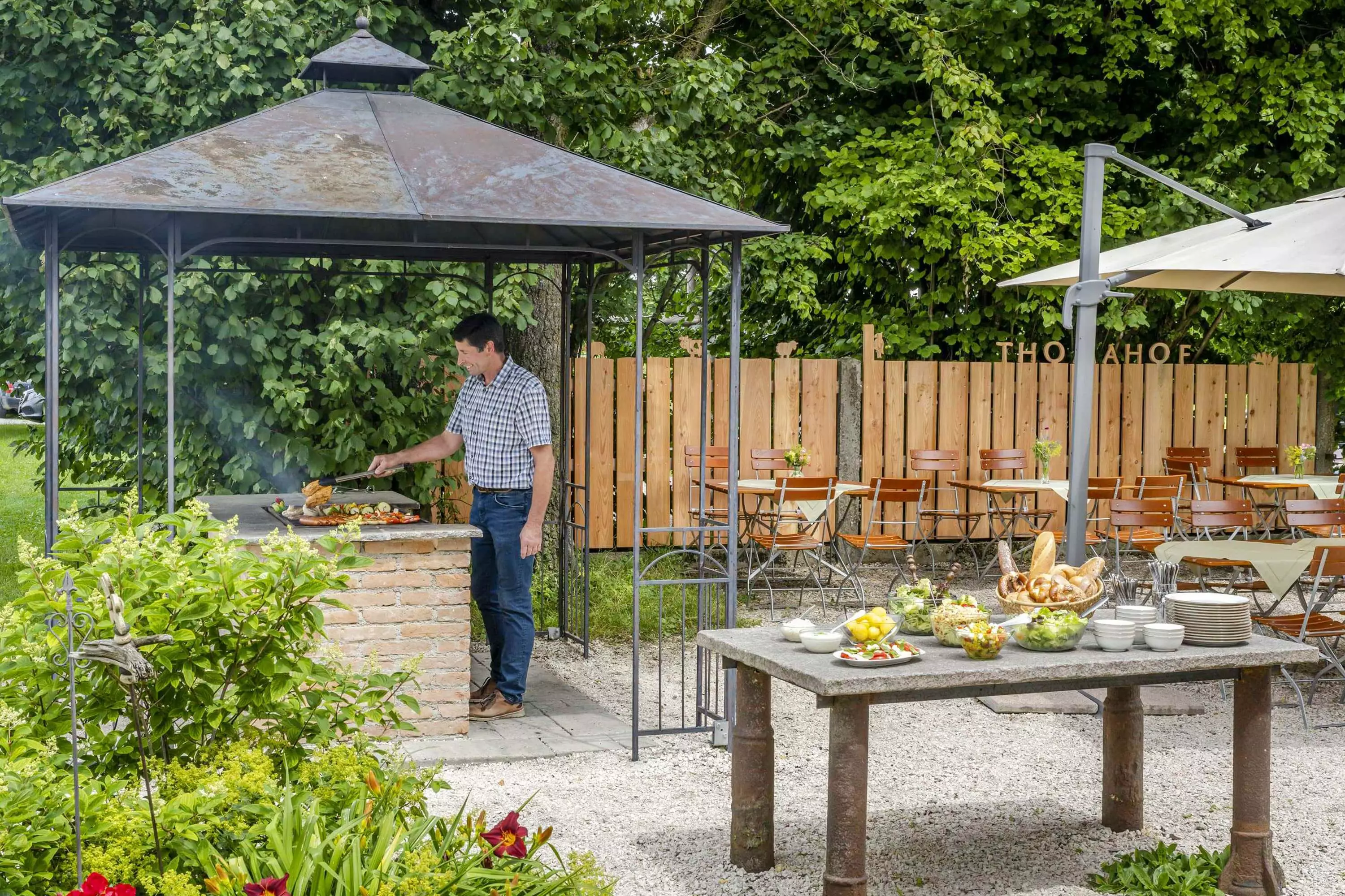 Grillplatz für gemütliche Abende