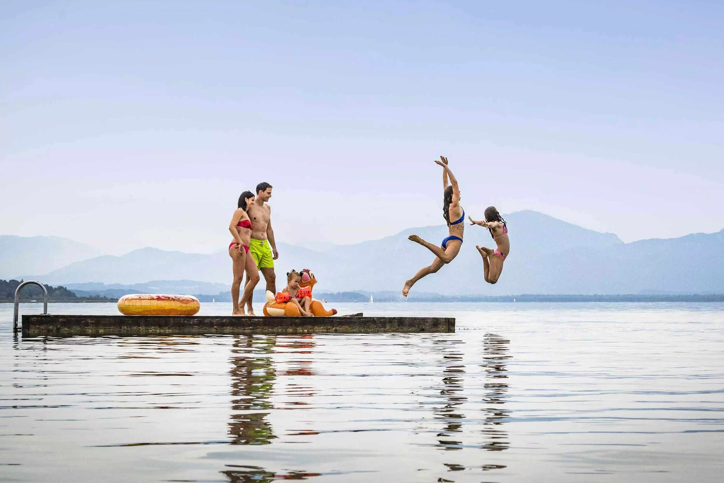 Wasserspaß im Familienurlaub am Thomahof