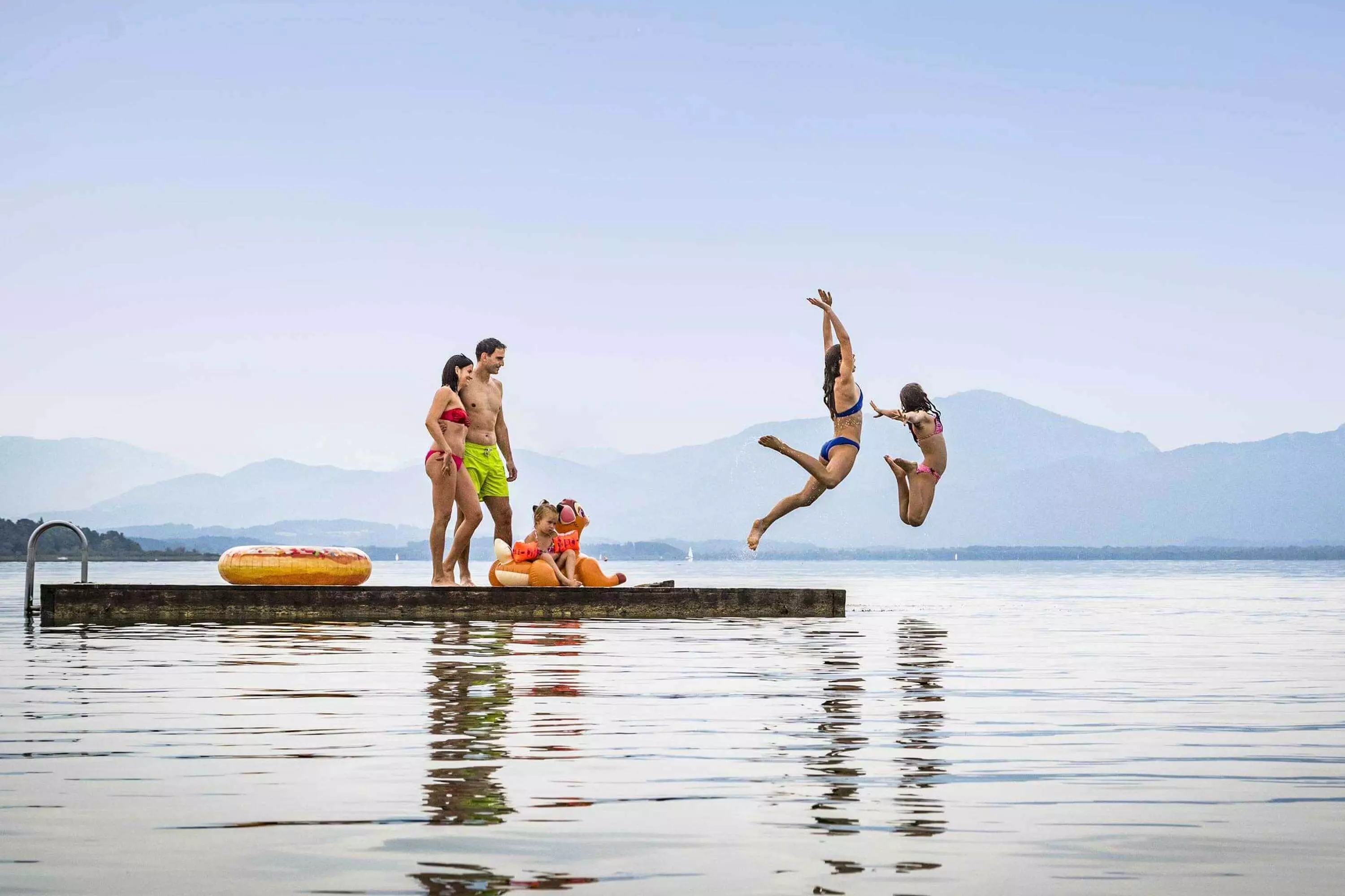 Wasserspaß im Familienurlaub am Thomahof
