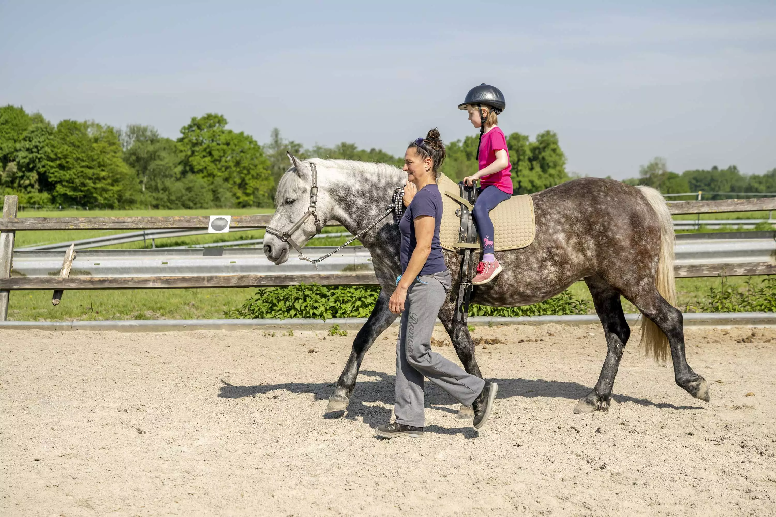 Traum vom Reiten verwirklichen