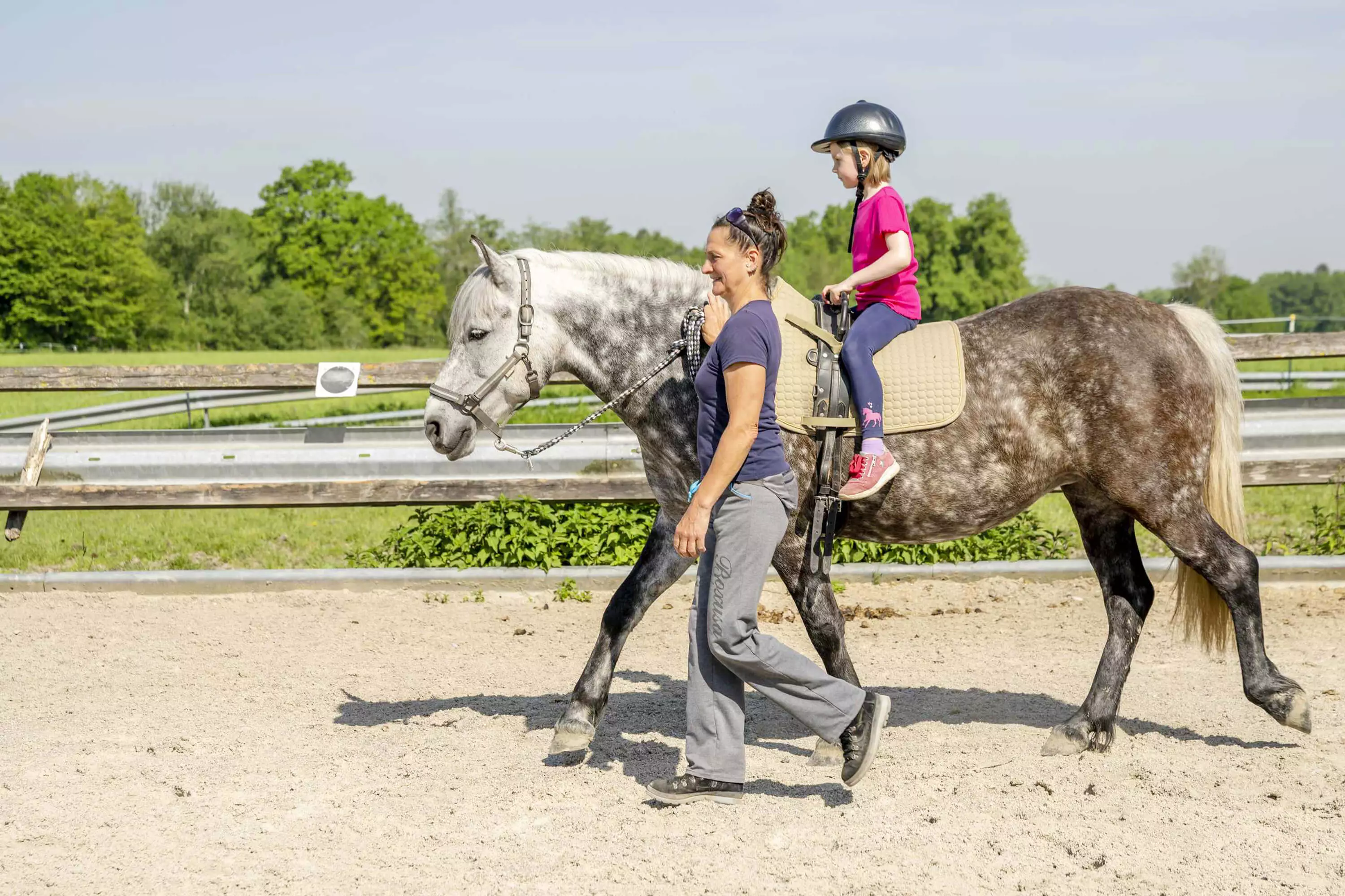 Traum vom Reiten verwirklichen