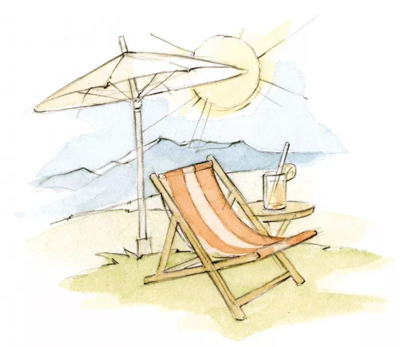 Familienurlaub mit Bergpanorama