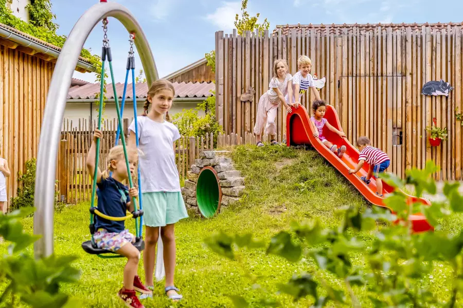 Unbeschwert spielenam Thomahof