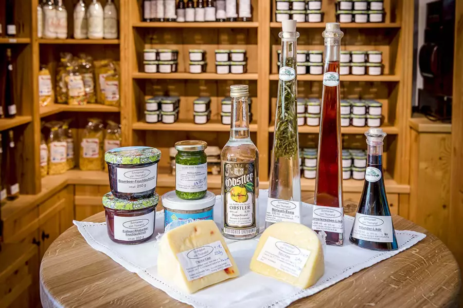 Hofprodukte aus eigener Herstellung