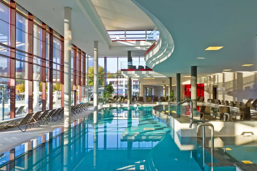 Thermenlandschaft mit Alpensole