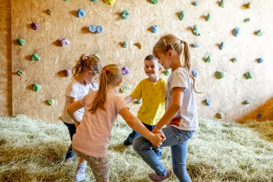 Viel Bewegung in der Spielscheune